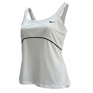 Nike white tennis top